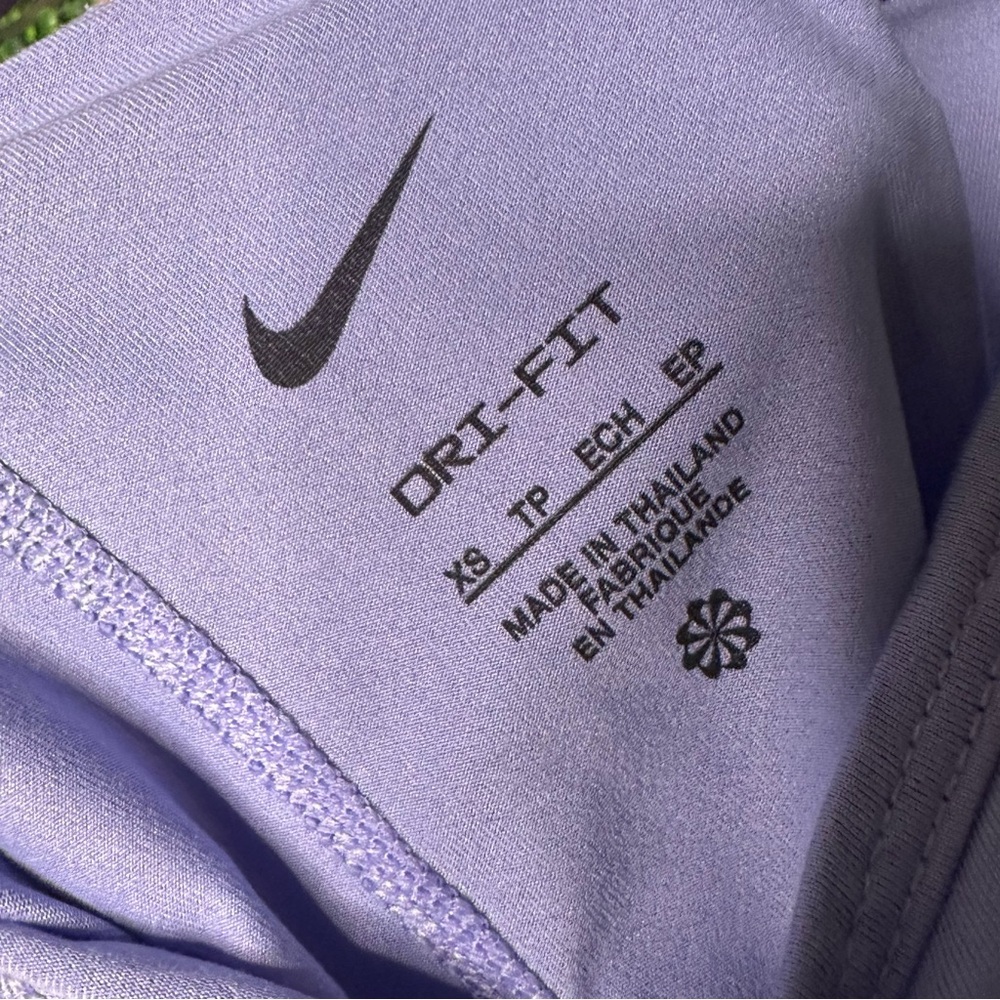 Nike Dri-Fit Lavender Strappy Back Tank Top XS - Picture 5 of 5